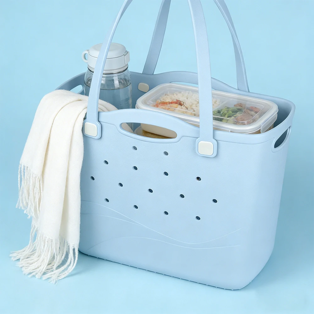 Large EVA Waterproof Bag - Light Blue