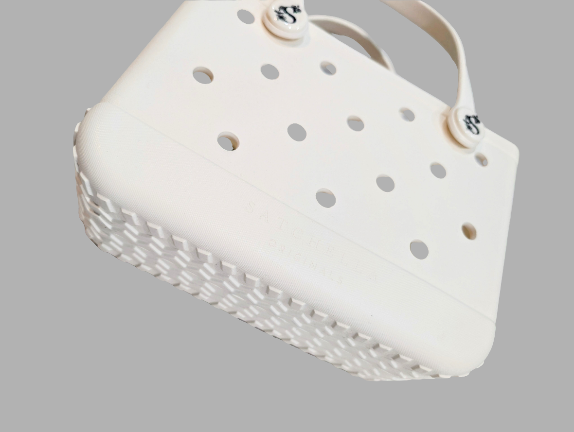 Waterproof EVA Tote - White