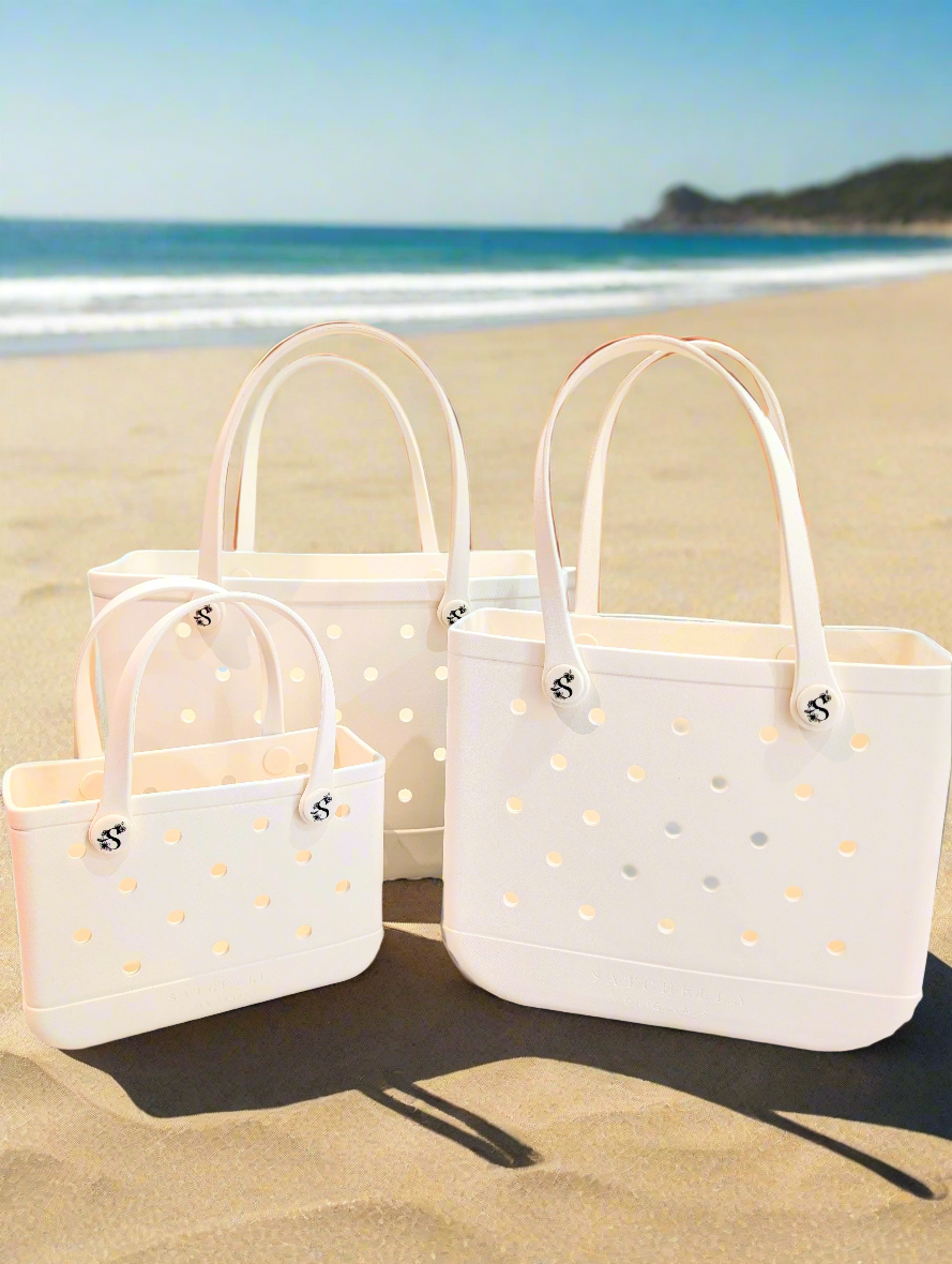 Waterproof EVA Tote - White