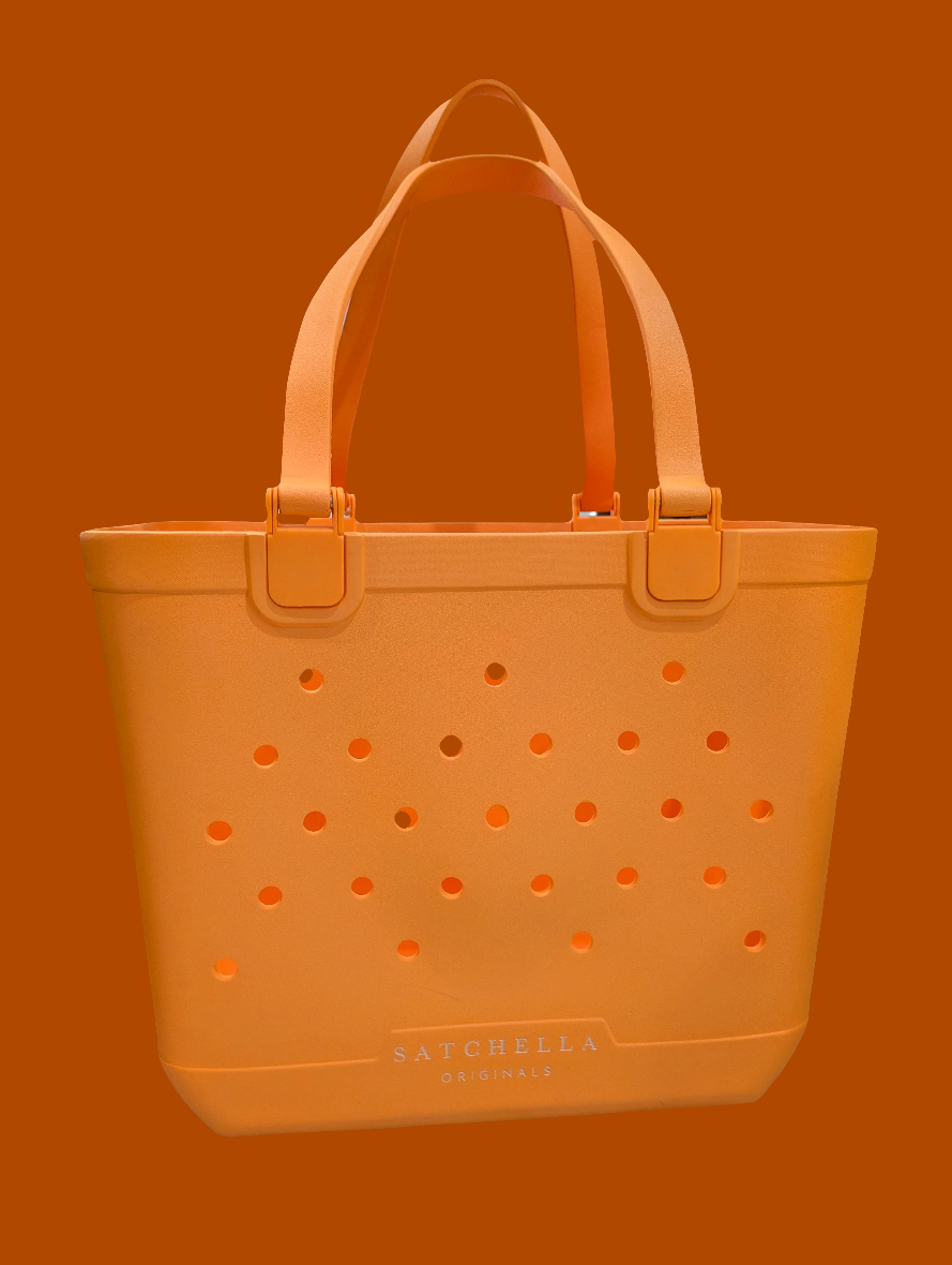 Large EVA Beach Tote - Orange