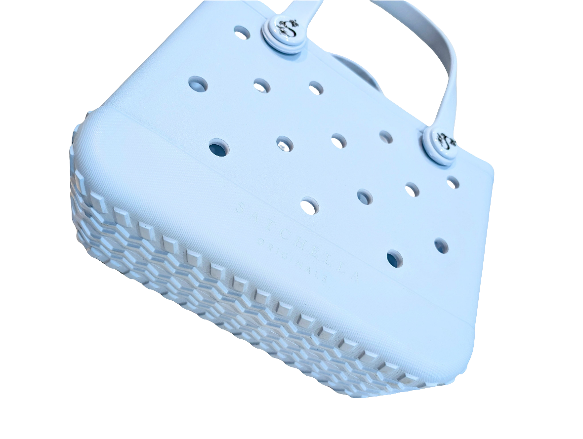 Waterproof EVA Tote - Baby Blue