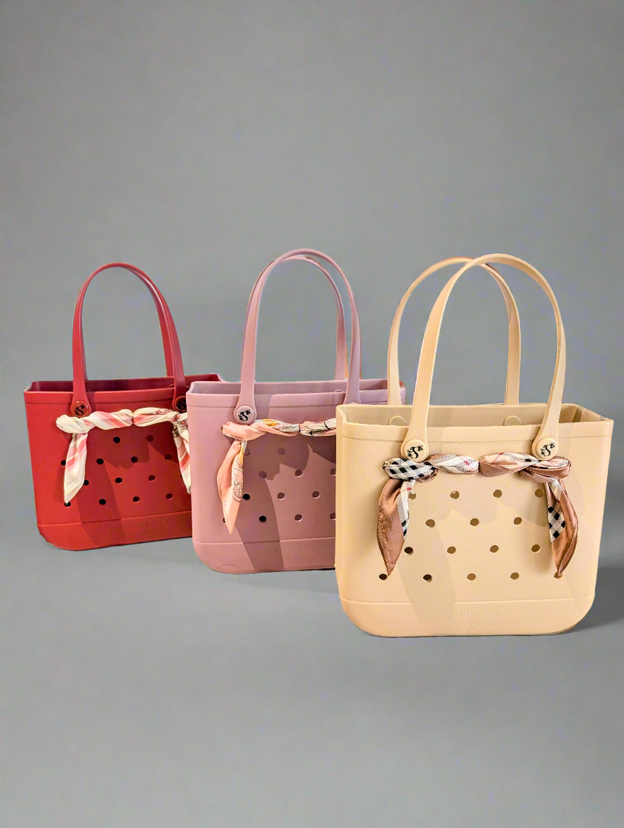 Waterproof EVA Tote - Mauve
