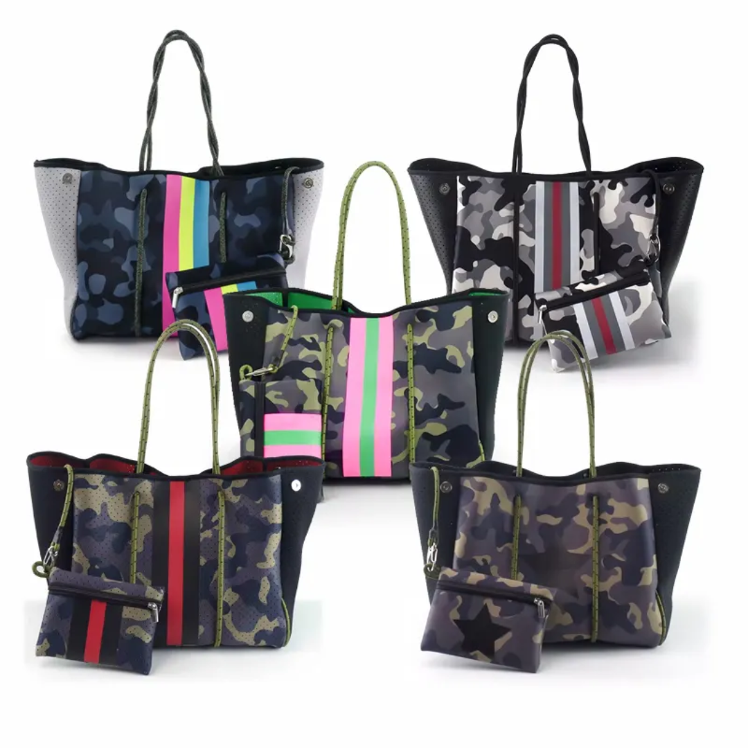 Neoprene Tote Handbags