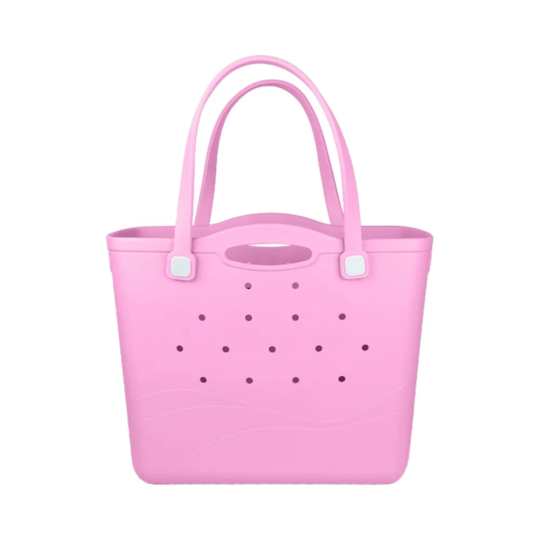 Large EVA Waterproof Bag - Iced Pink