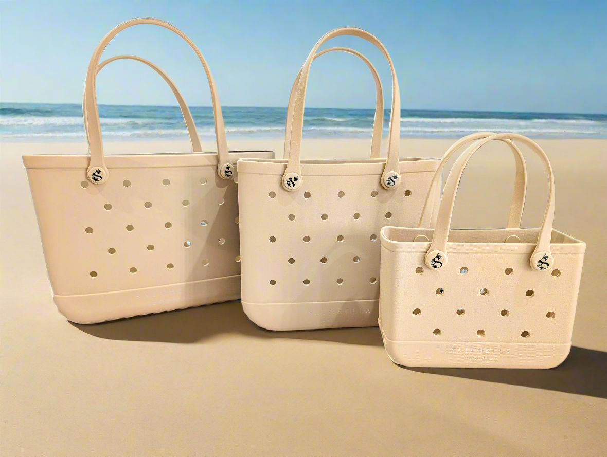 Waterproof EVA Tote - Beige