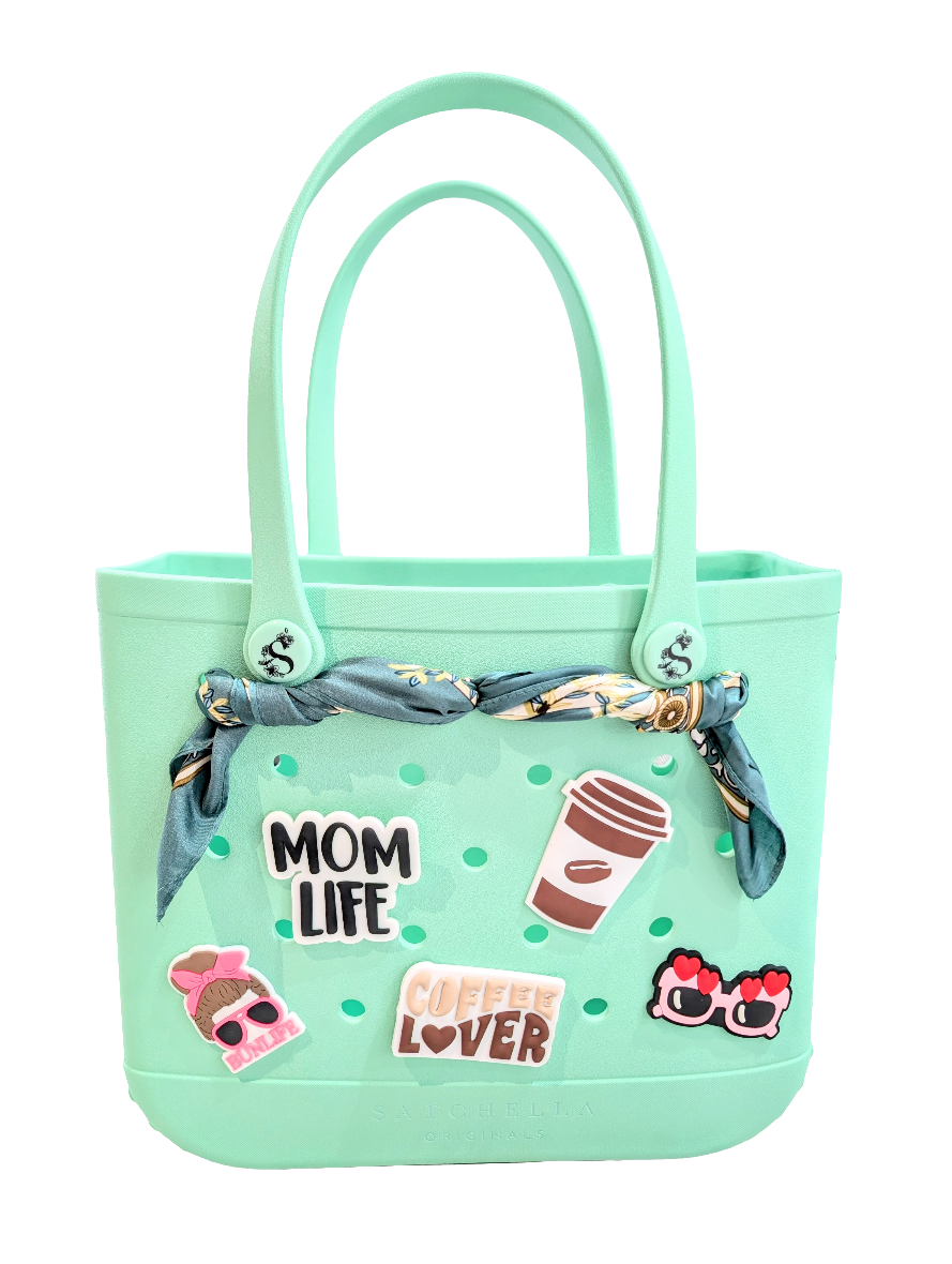 Waterproof EVA Tote - Mint Green