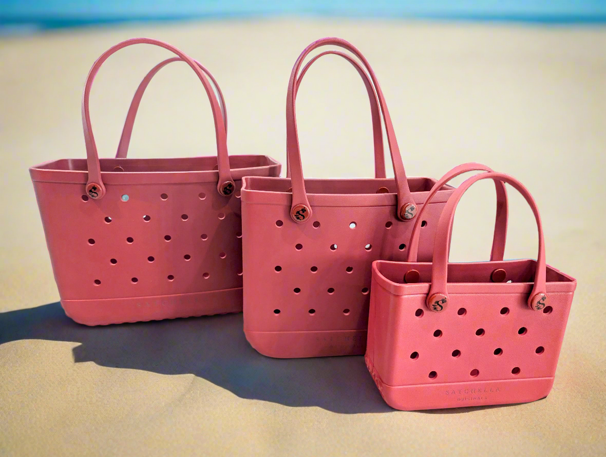 Waterproof EVA Tote - Red