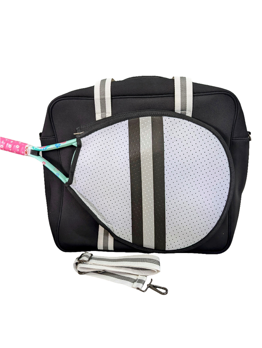 Sports Bag (Neoprene) - Black/White