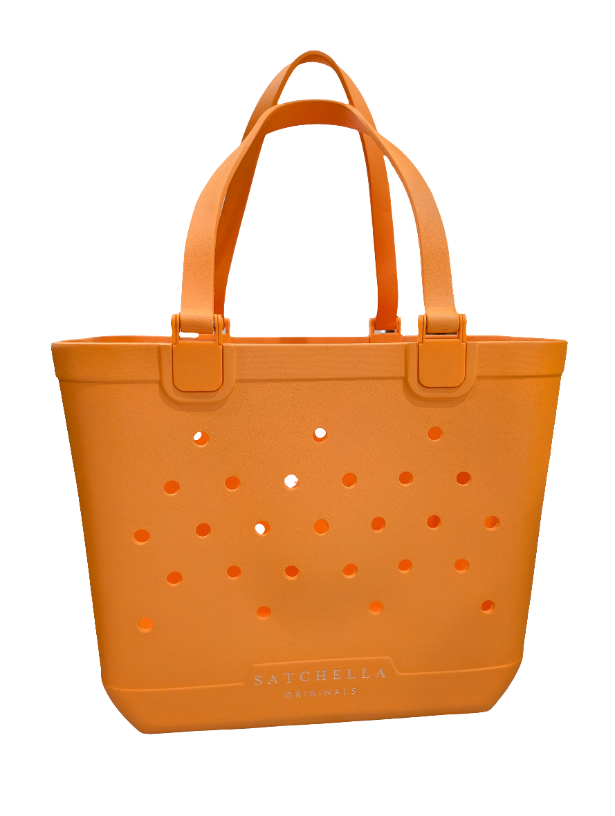 Large EVA Beach Tote - Orange