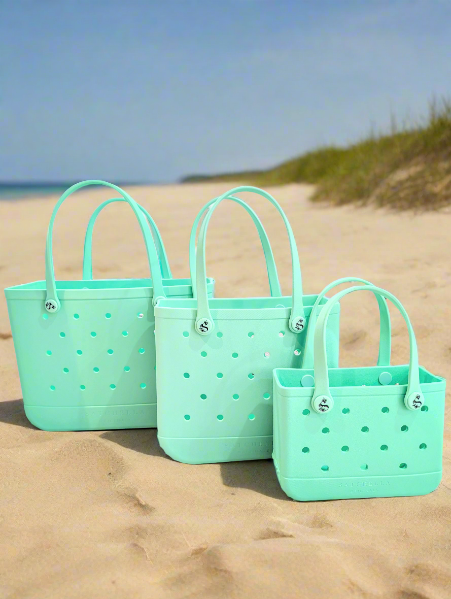 Waterproof EVA Tote - Mint Green