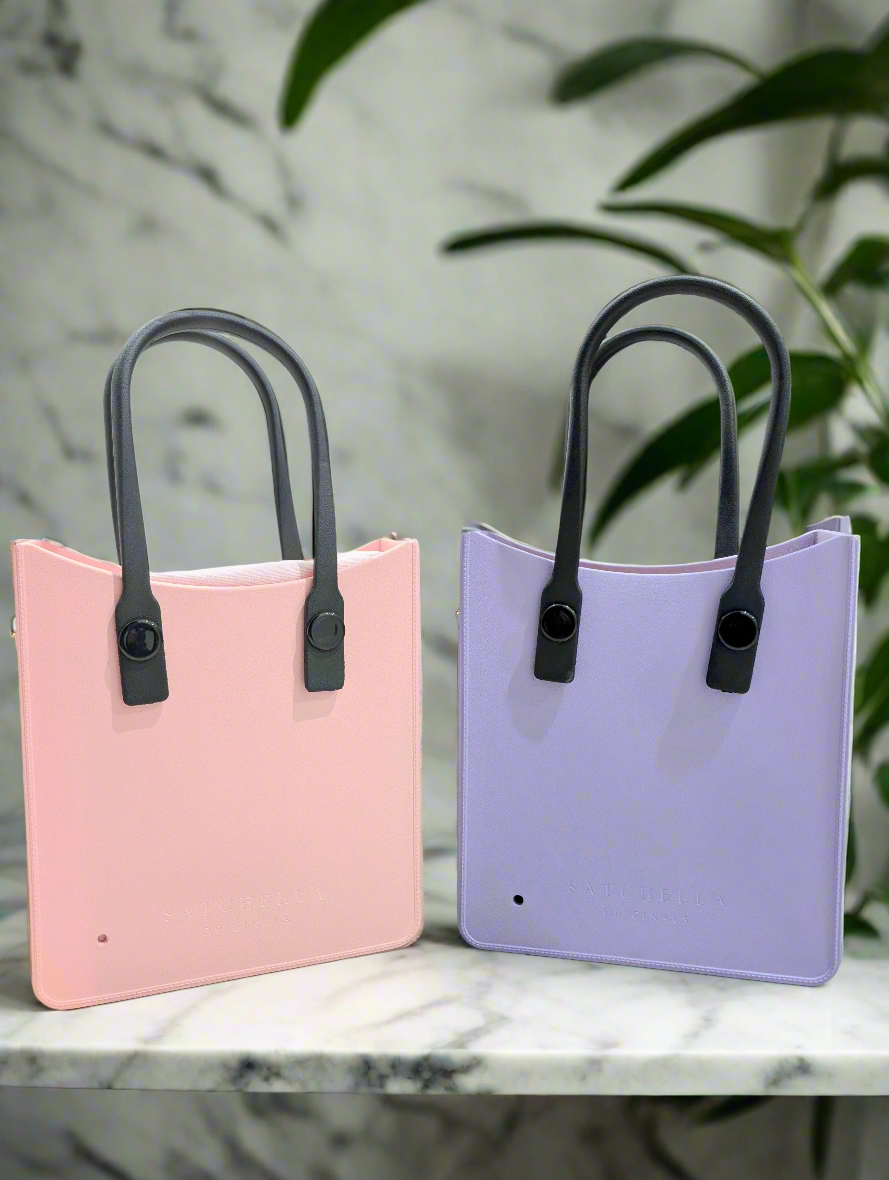 EVA Tote bag with Insert and charm - Pink