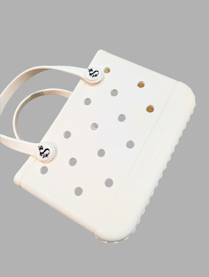 Waterproof EVA Tote - White