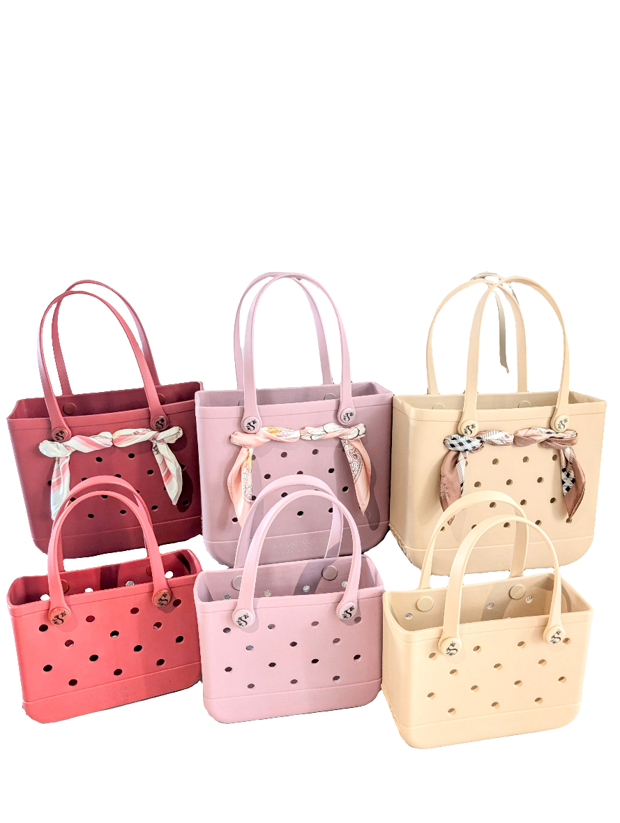 Waterproof EVA Tote - Mauve