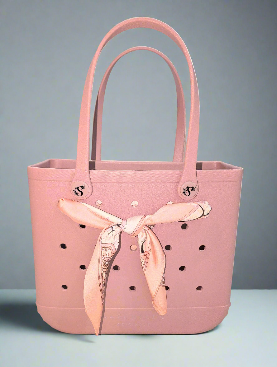 Waterproof EVA Tote - Mauve