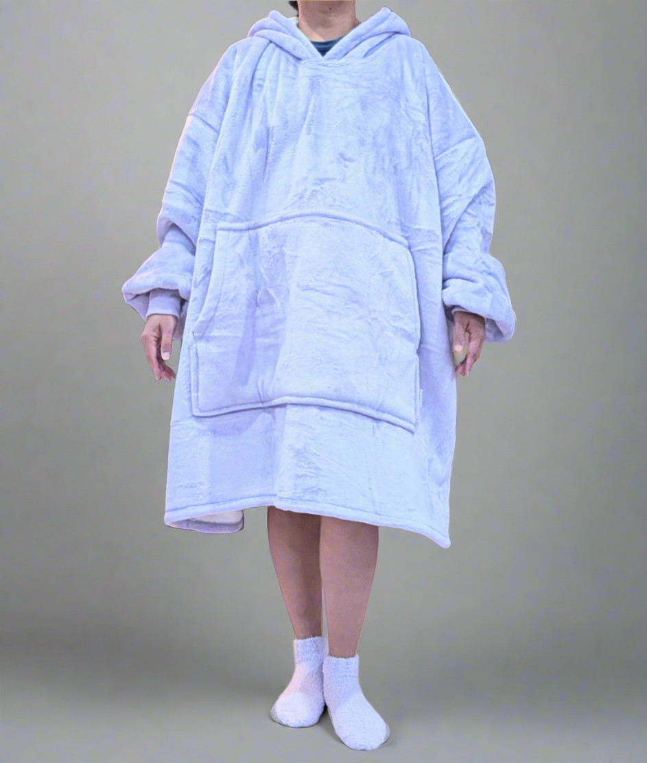 Oversized Hoodie with matching Bed Socks - Lavender