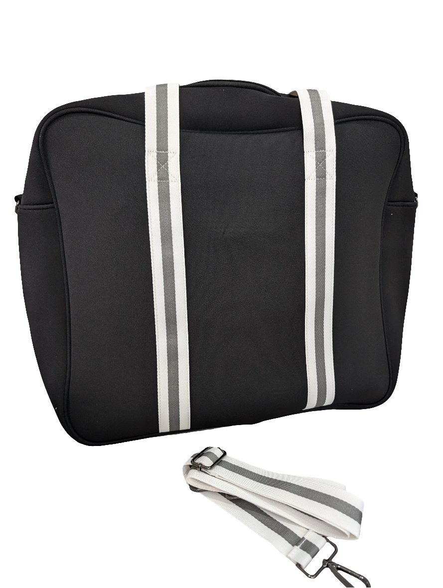 Sports Bag (Neoprene) - Black/White
