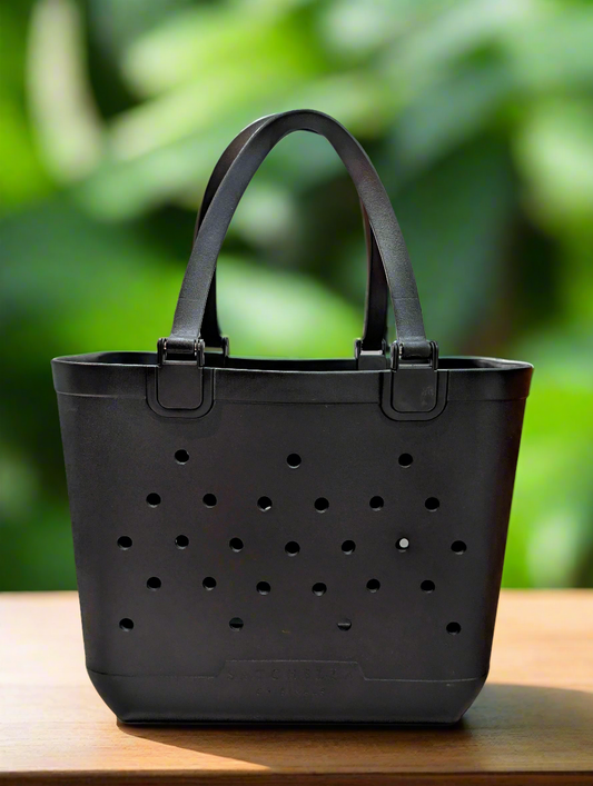 Large EVA Beach Tote - Black