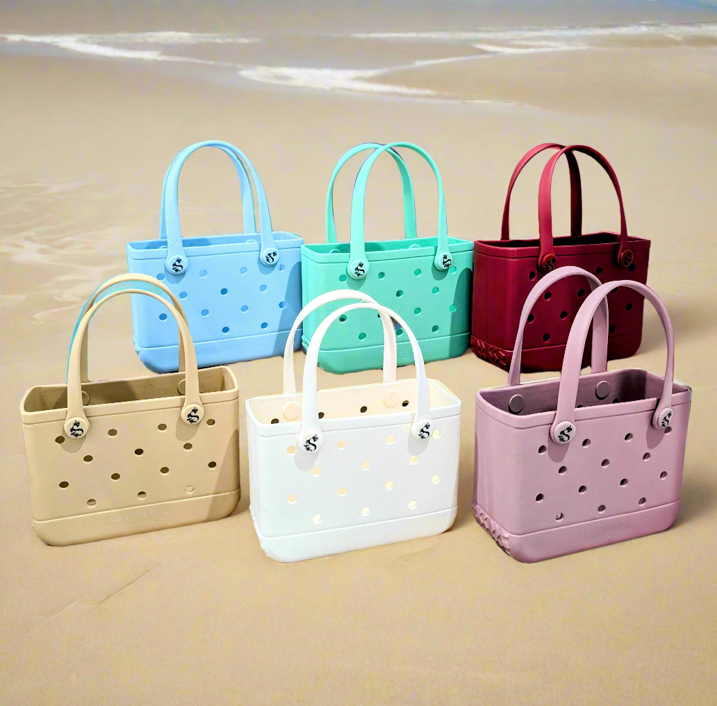 Waterproof EVA Tote - Mauve