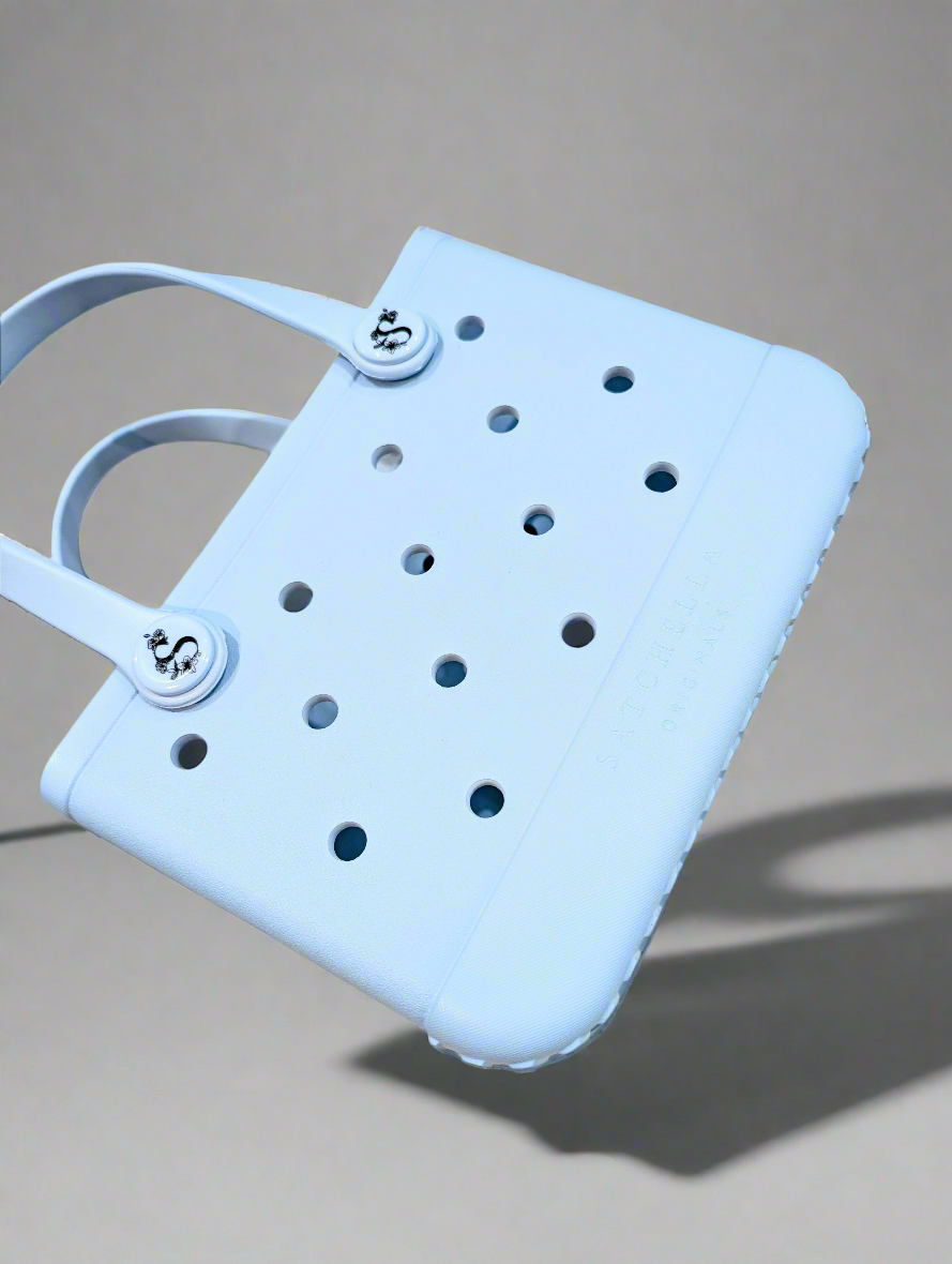 Waterproof EVA Tote - Baby Blue