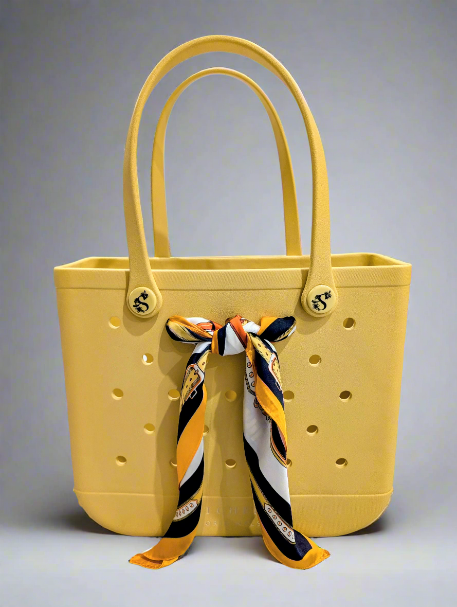 Waterproof EVA Tote - Yellow