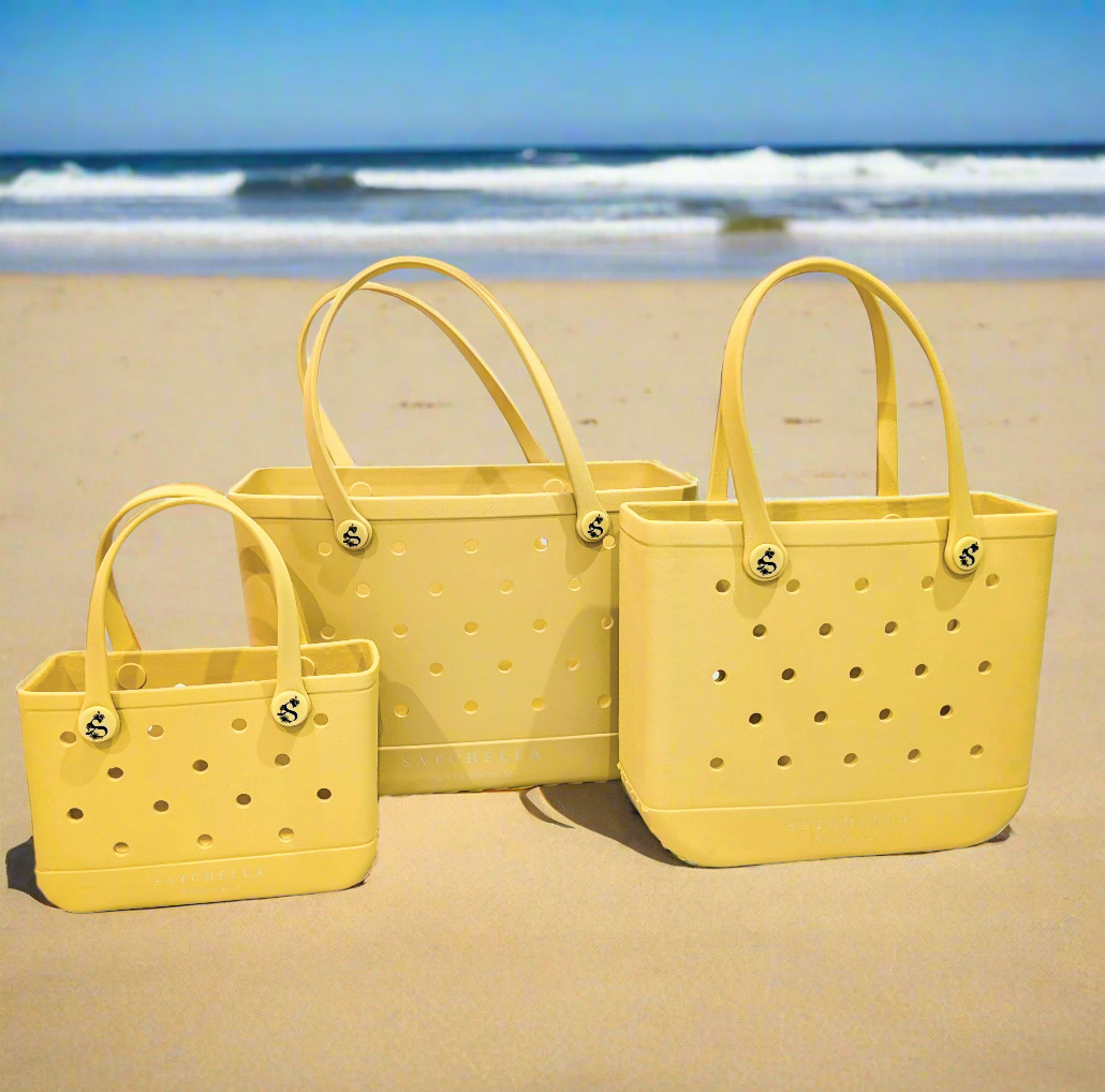 Waterproof EVA Tote - Yellow