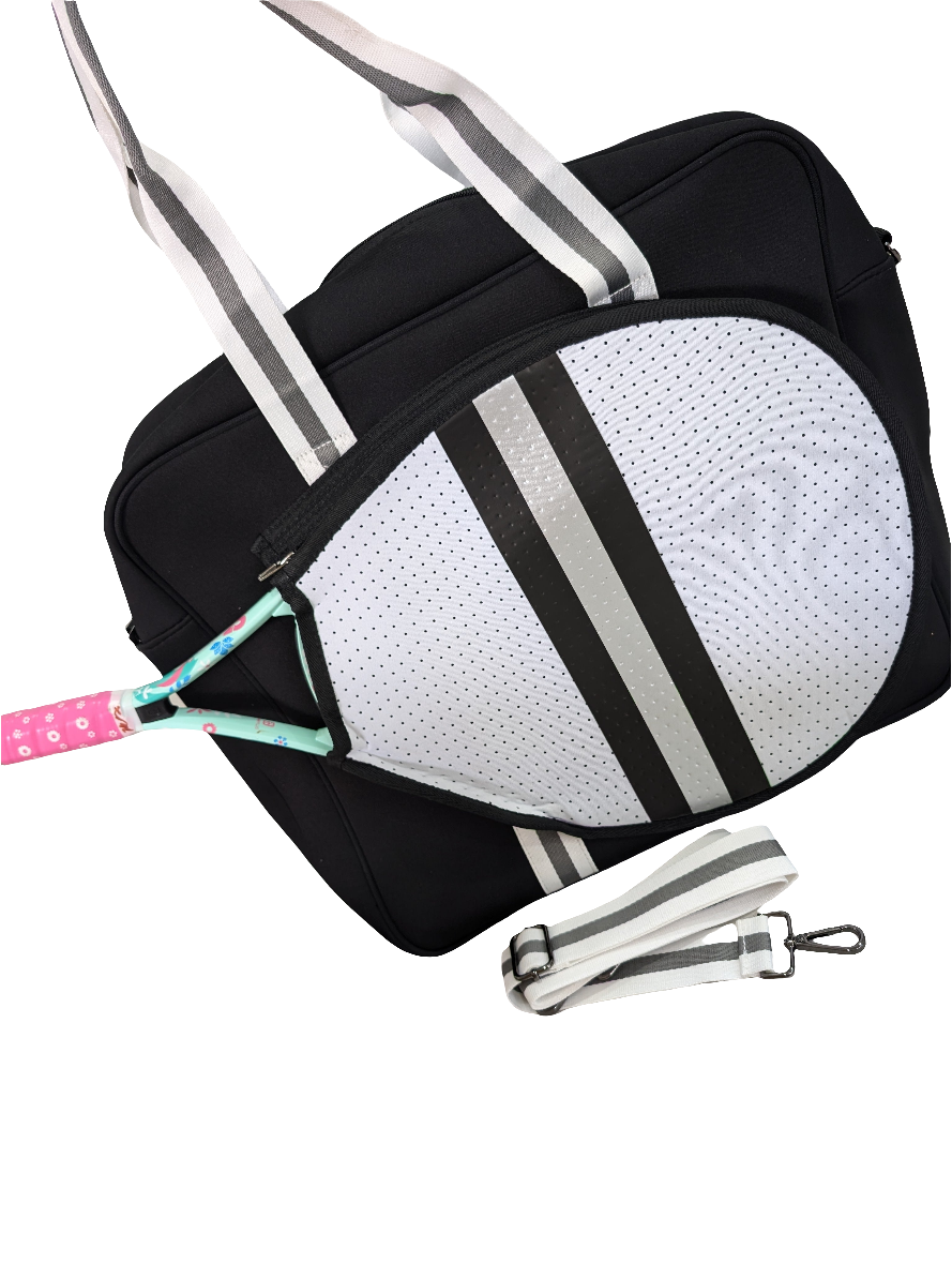Sports Bag (Neoprene) - Black/White